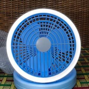 2-in-1 Folding LED Desk Fan